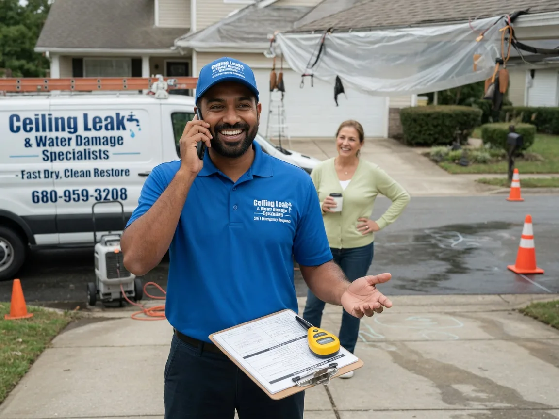 Ceiling Leak Cleanup Joseph, UT FAQs